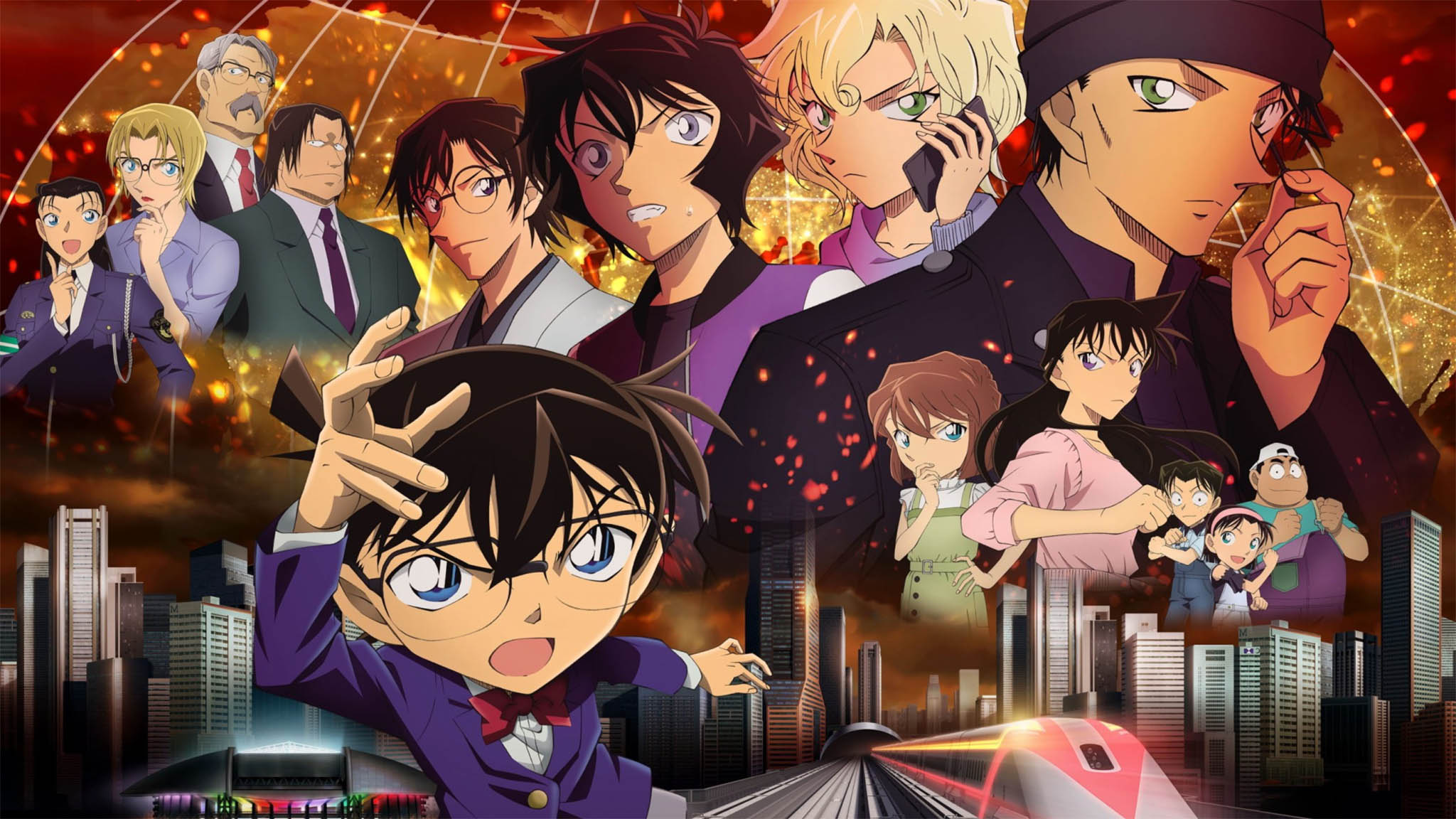 فيلم Detective Conan: The Scarlet Bullet 2021 مترجم