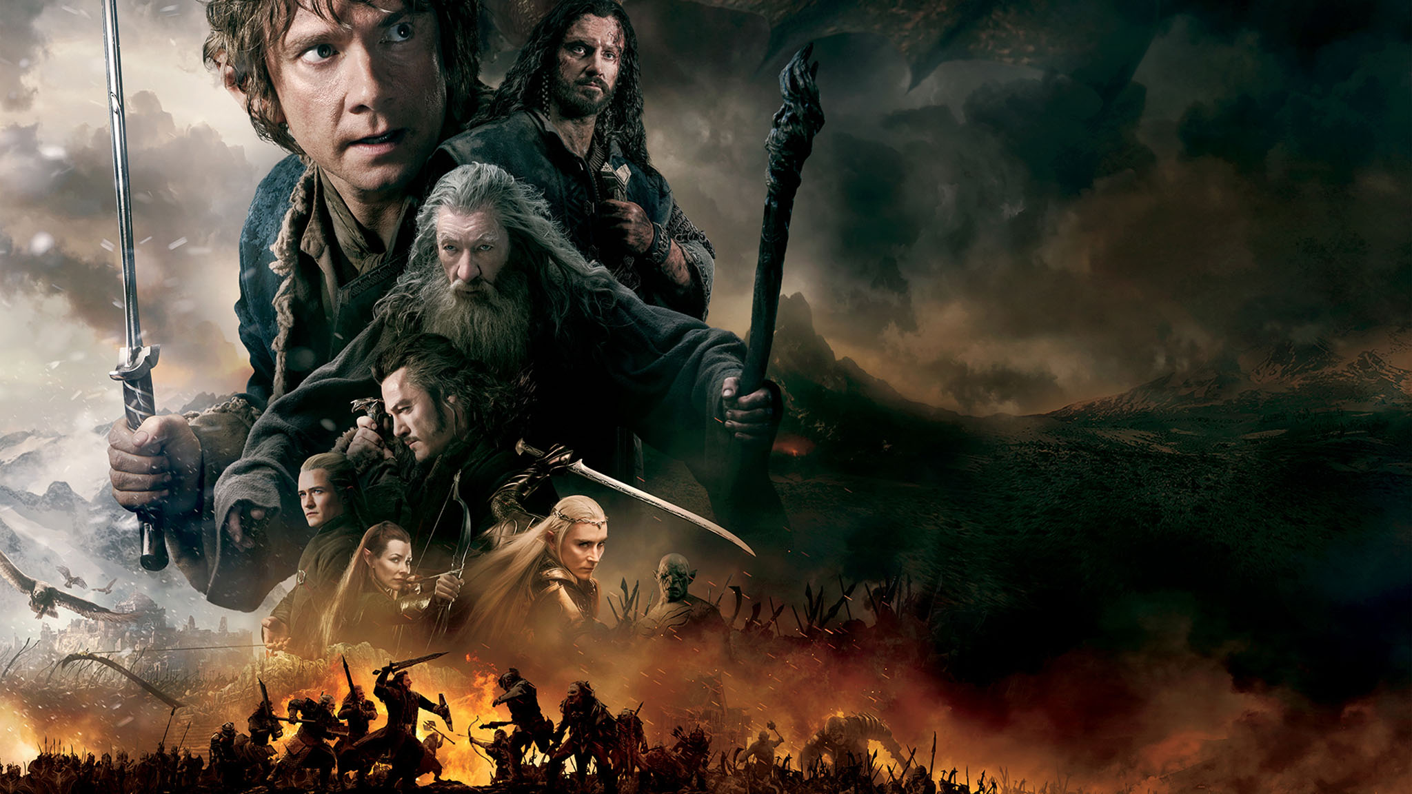فيلم The Hobbit: The Battle of the Five Armies 2014 مترجم